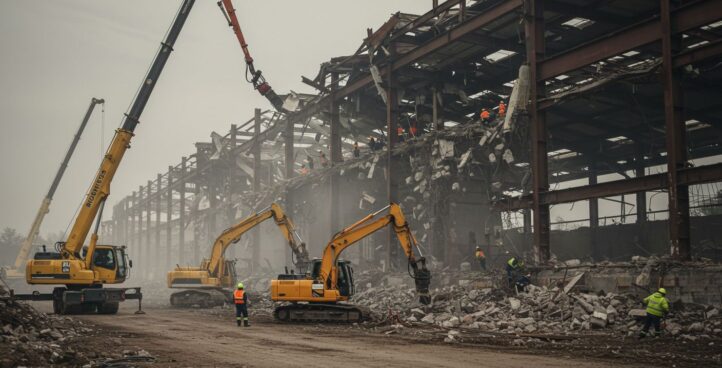 Демонтаж строений