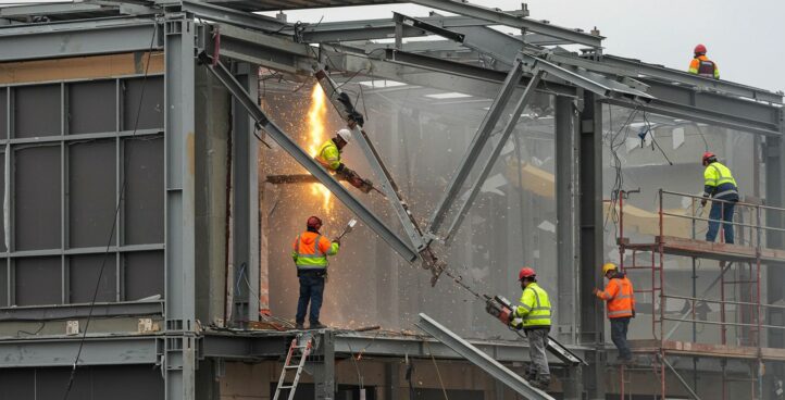 Демонтаж сараев