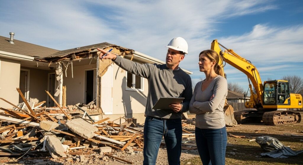 Демонтаж панельных зданий