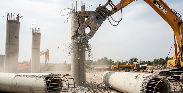 Демонтаж опор