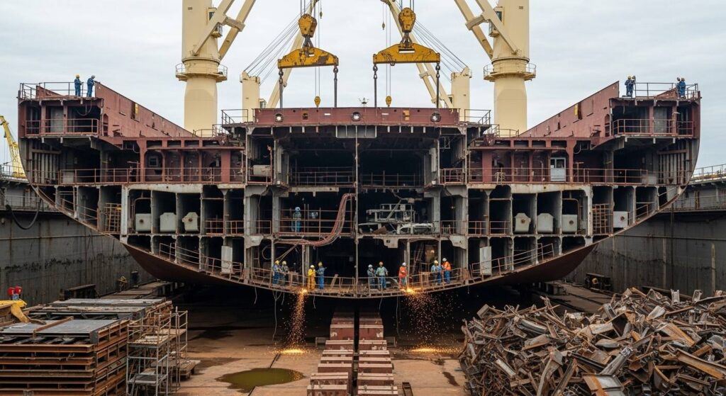 Демонтаж корабля