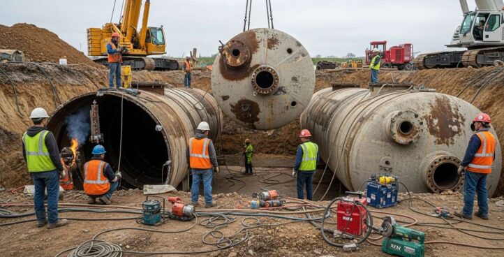 Демонтаж ёмкостей