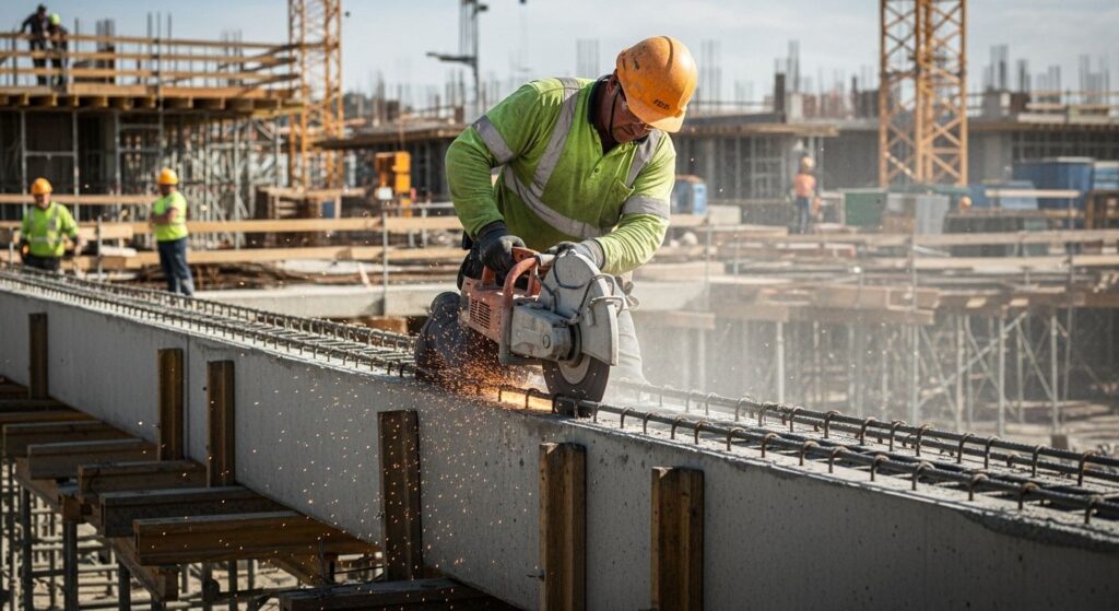 Резка металлических труб