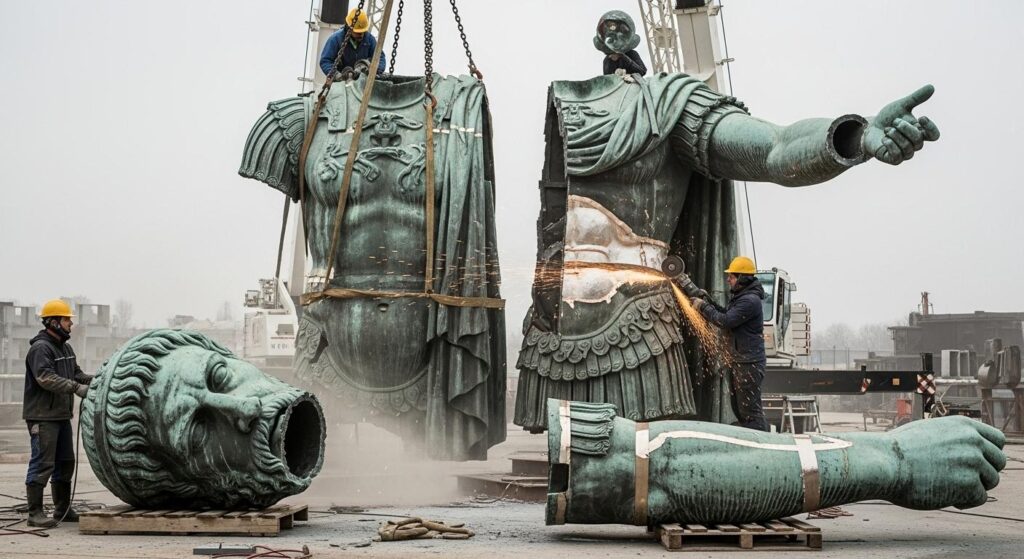 Демонтаж бронзы