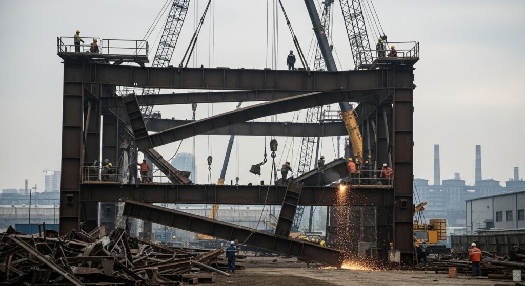 Демонтаж металлоконструкций расценки в смете