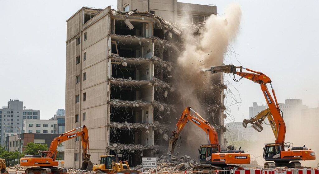 Снос многоквартирного дома