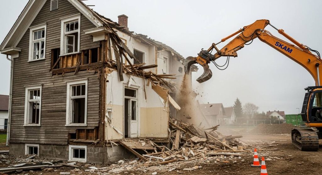 Снести ветхий дом