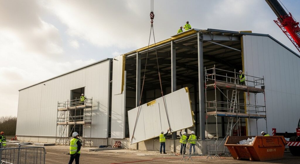 Демонтаж общественных зданий