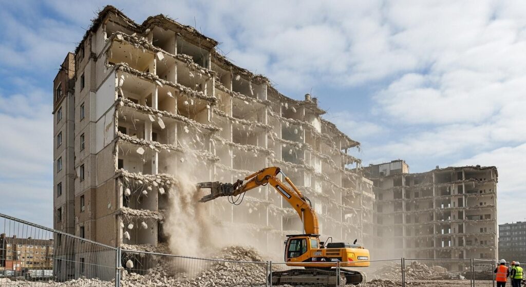 Снос жилого дома