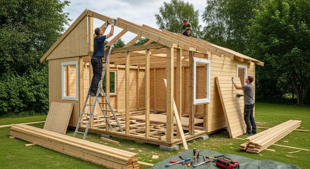 Демонтаж дачи