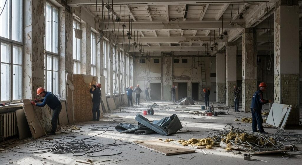 Демонтаж в ТСН