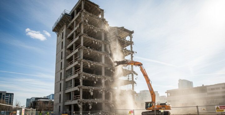 Демонтаж зданий