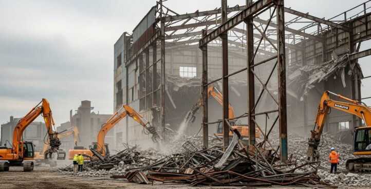 Демонтаж бетонных конструкций