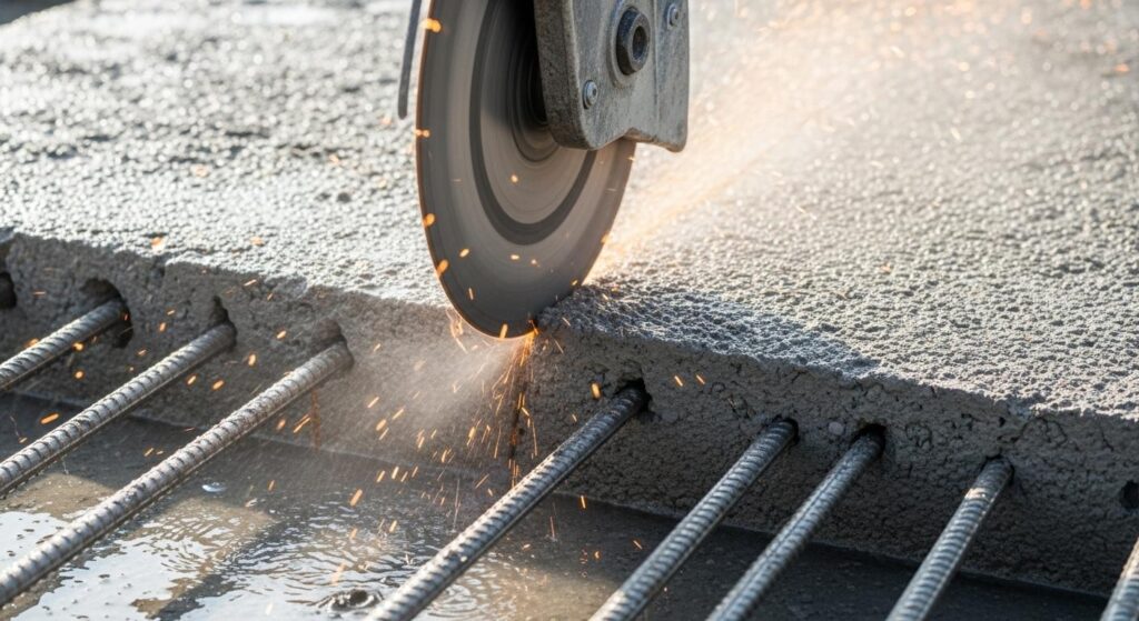 Алмазная резка железобетона