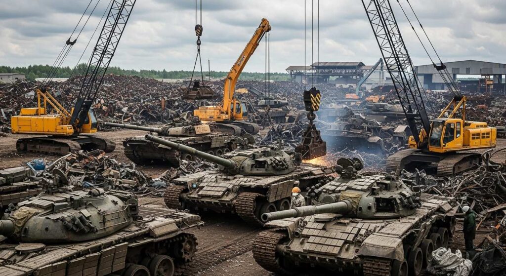 Демонтаж цистерн