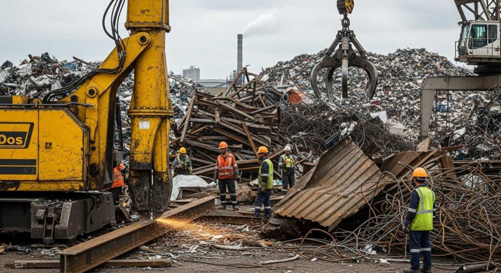 Демонтаж и утилизация металлоконструкций