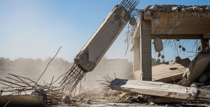 Демонтаж зданий цена за м²