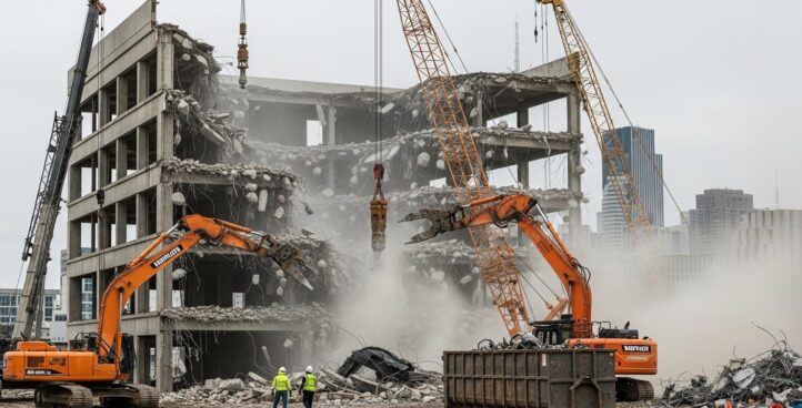 Демонтаж строительных конструкций