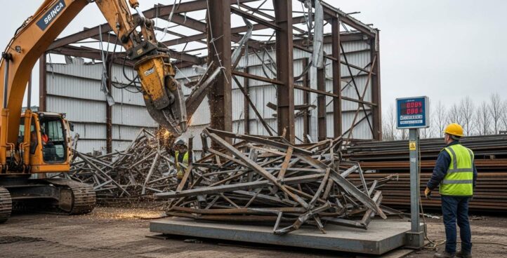 Демонтаж металлоконструкций