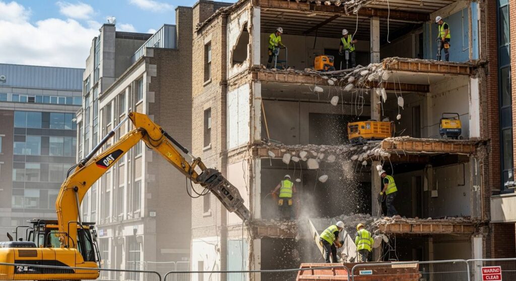 Бережная разборка зданий