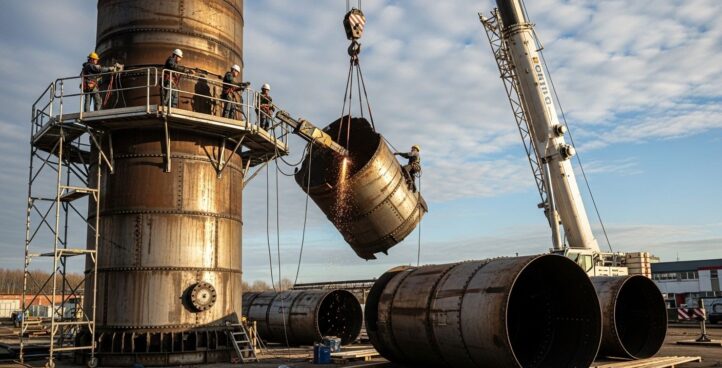 Демонтаж металлических труб