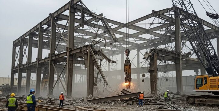 Демонтаж конструкций