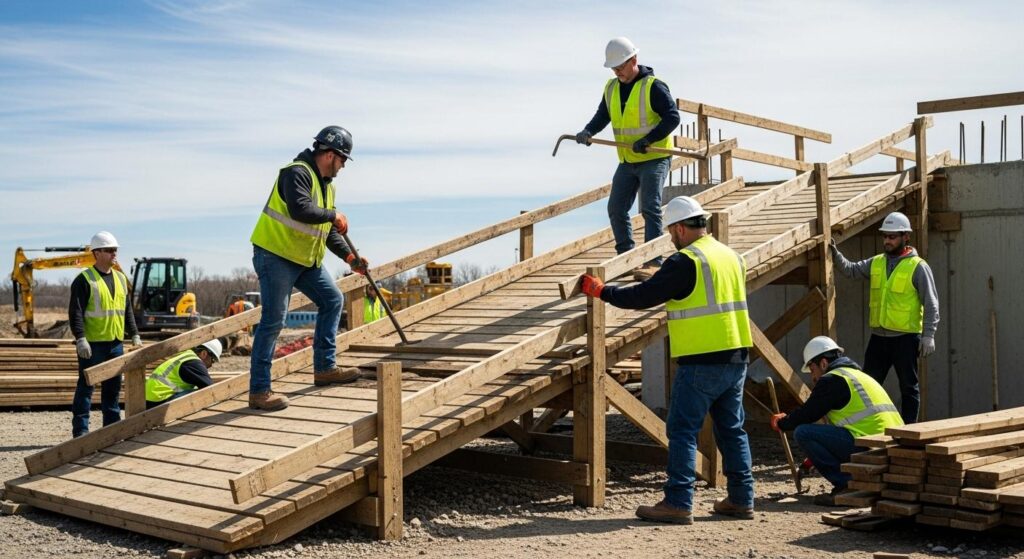 Демонтаж пандуса