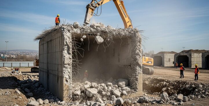 Демонтаж бомбоубежищ