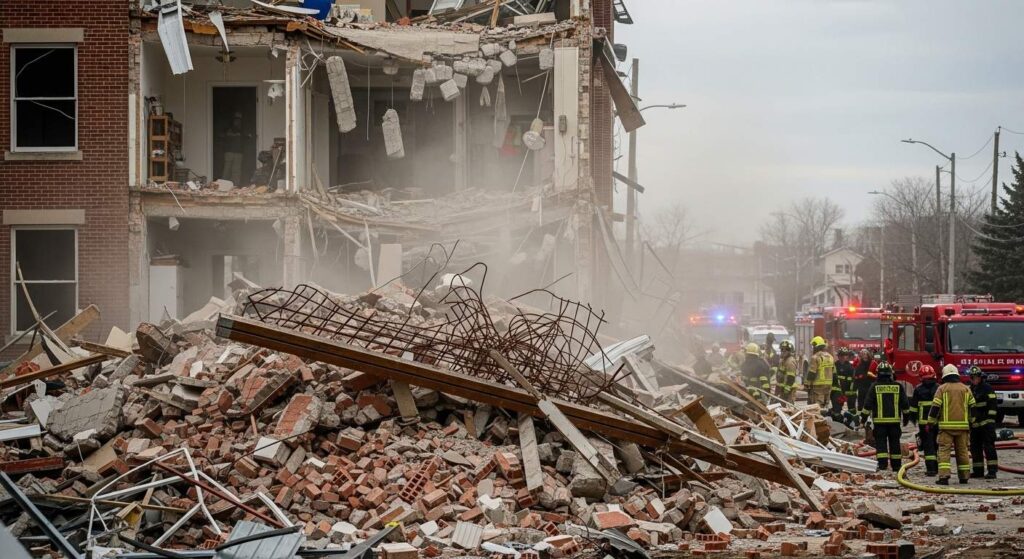 Снос дома на участке