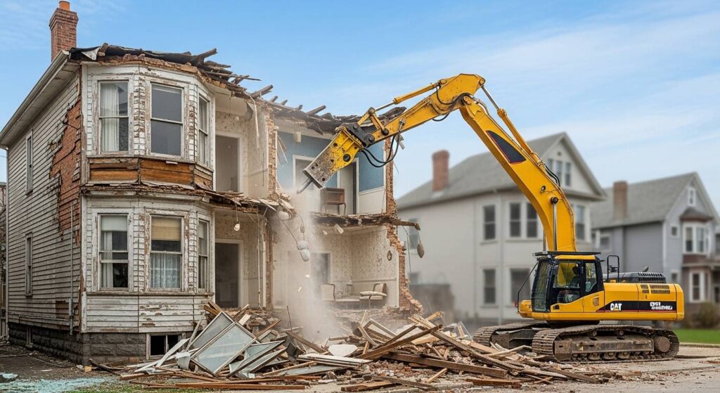 Разрушить старый дом