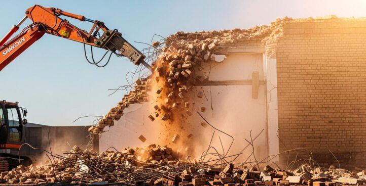 Демонтаж кирпичных домов