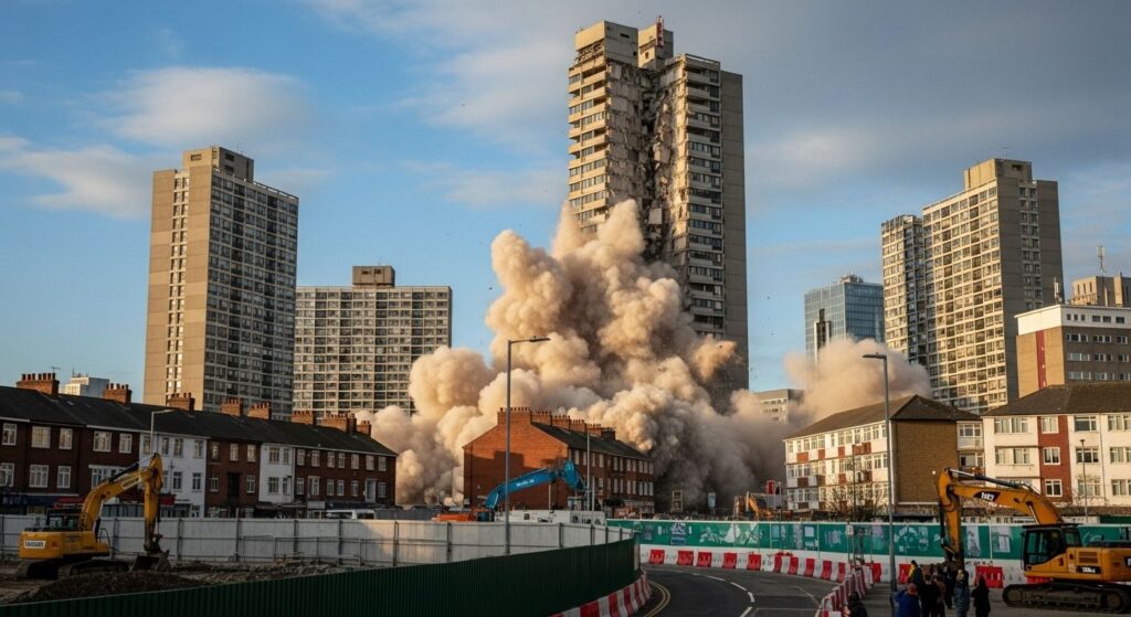 Снос щитового дома