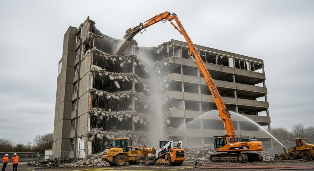 Снос части дома