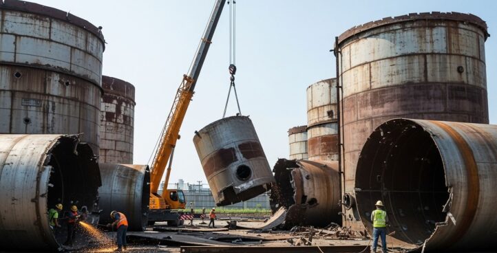 Демонтаж резервуаров