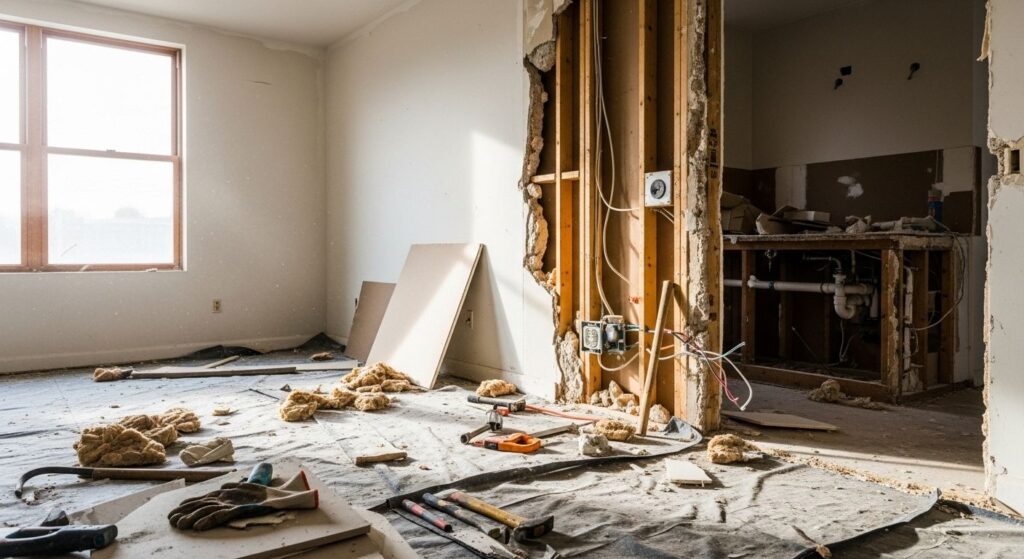 Демонтажные работы в квартире