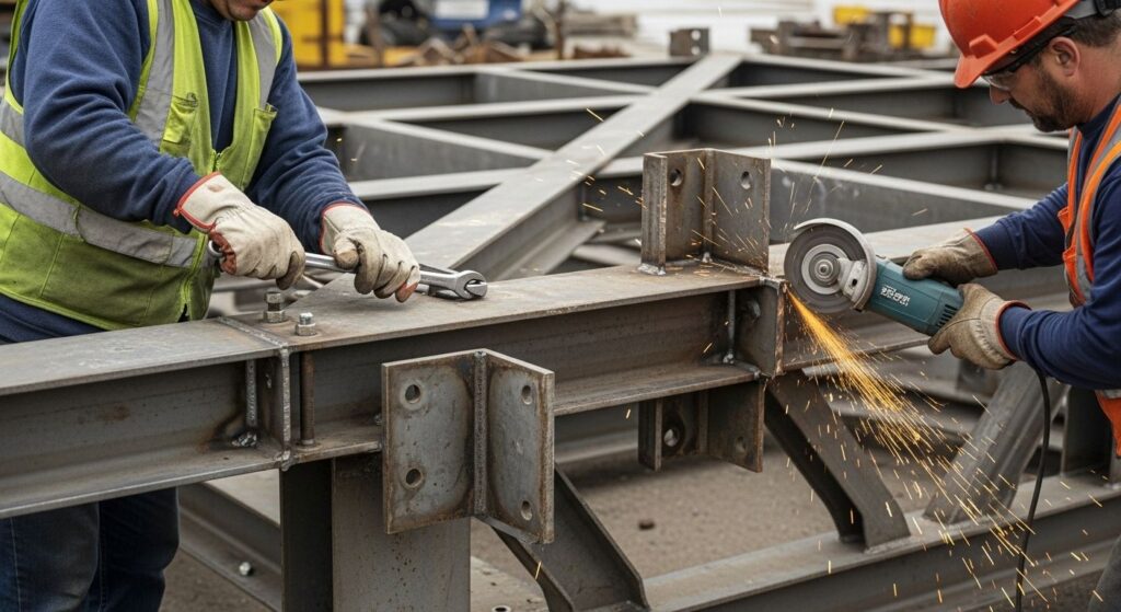 Демонтаж каркаса