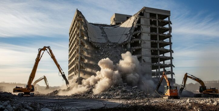 Демонтаж бетонных стен