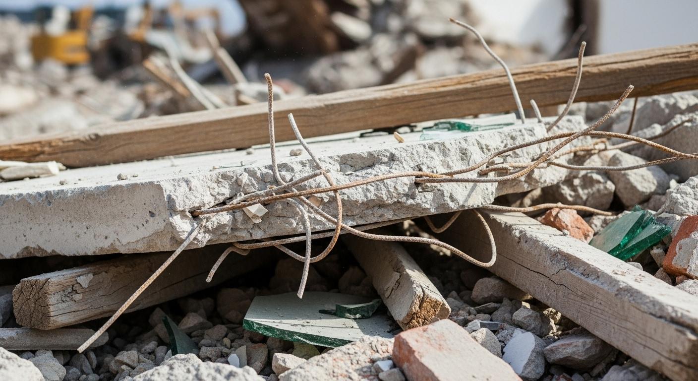 Отходы от демонтажа зданий