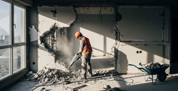 Демонтаж в квартире