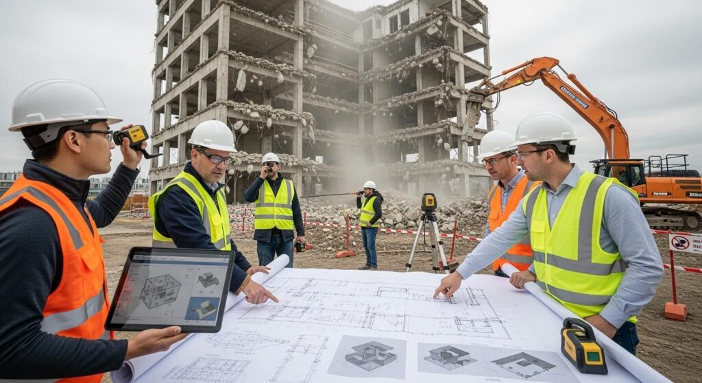 Демонтаж зданий расчёт