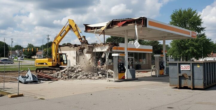 Демонтаж АЗС