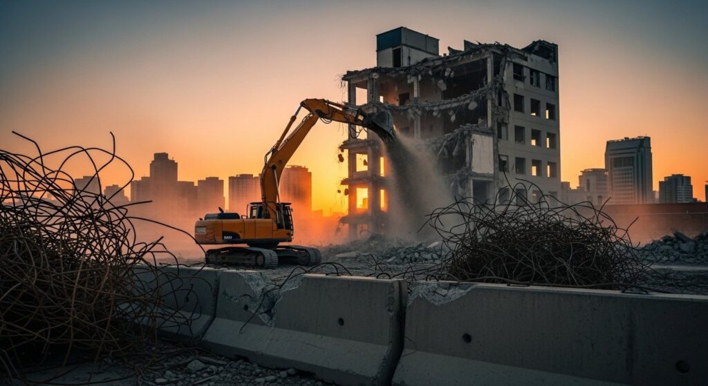 Затраты на демонтаж зданий