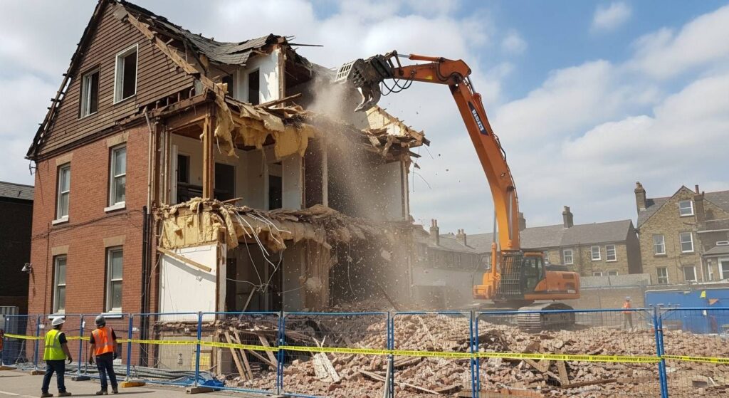 Разборка зданий элеваторов