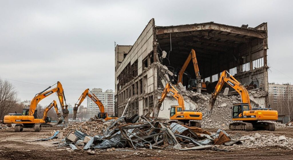 Демонтаж в Ногинске