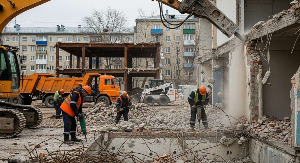 Демонтаж в Раменском