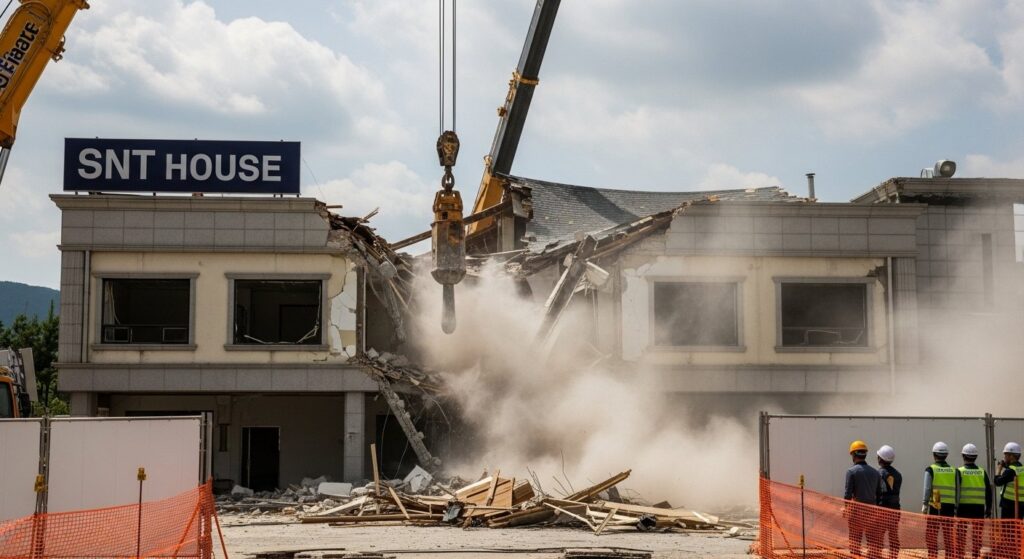 Снести дом СНТ