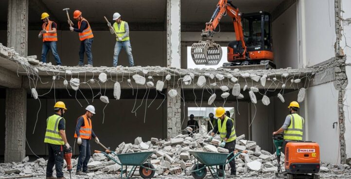 Демонтаж павильона