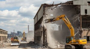 Демонтаж промышленных и производственных зданий