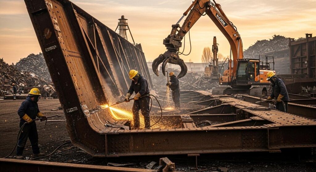 Демонтаж железа